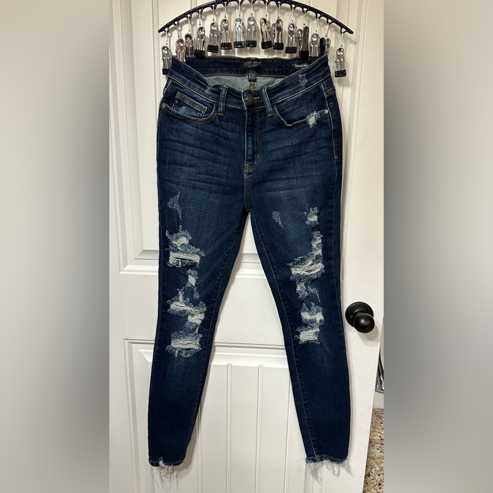 Distressed Judy Blue Jeans